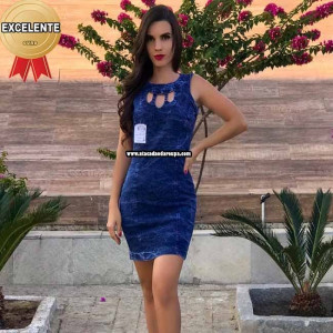 Vestidos jeans para sales revender